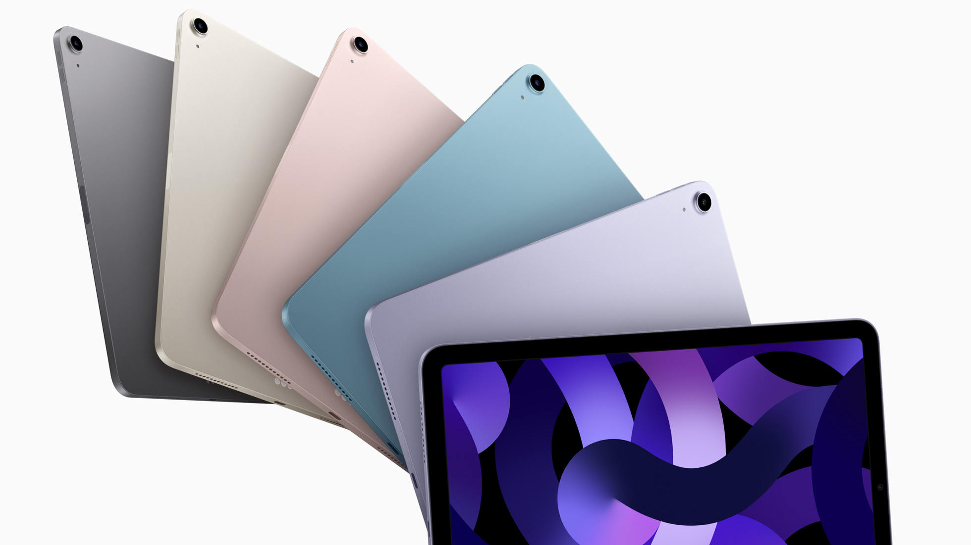 Apple iPad Air 2022 5 erinevat värvi