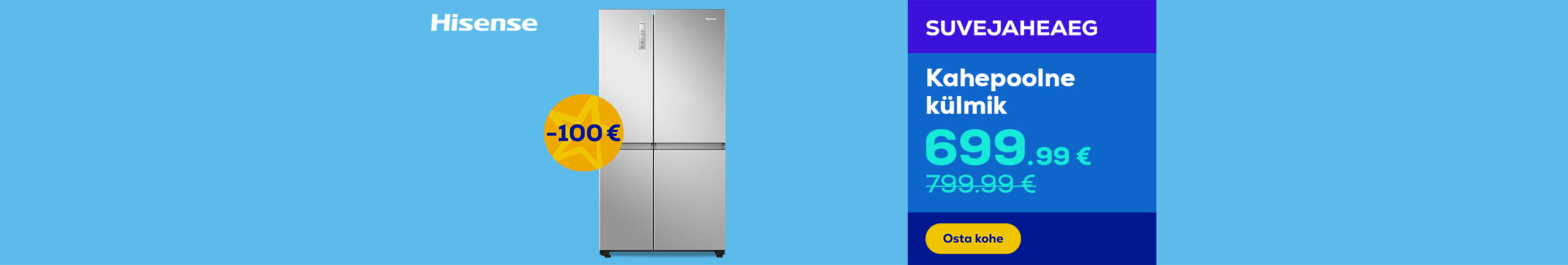 Hisense SBS-refrigerator