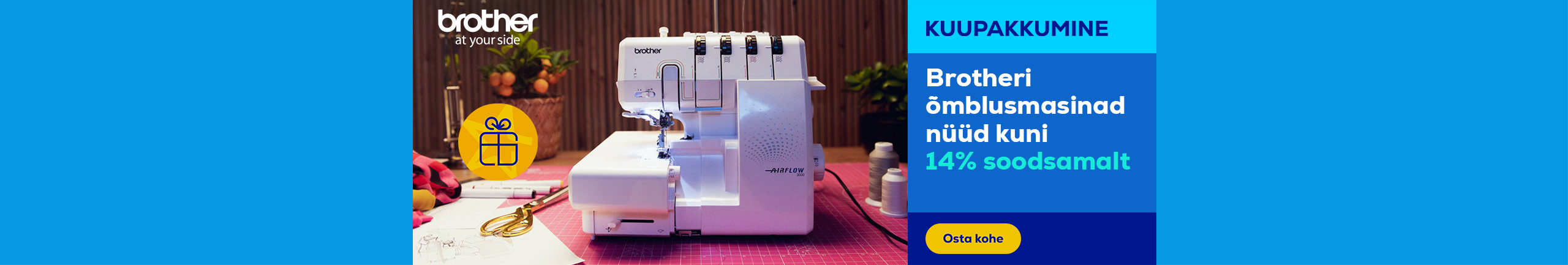 Brother sewing machines now up to 14% off