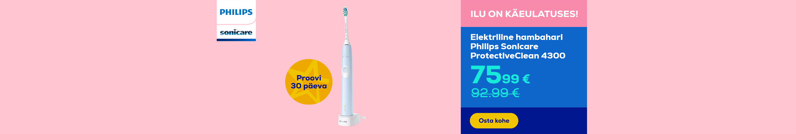 Electric toothbrush Philips Sonicare ProtectiveClean 4300 