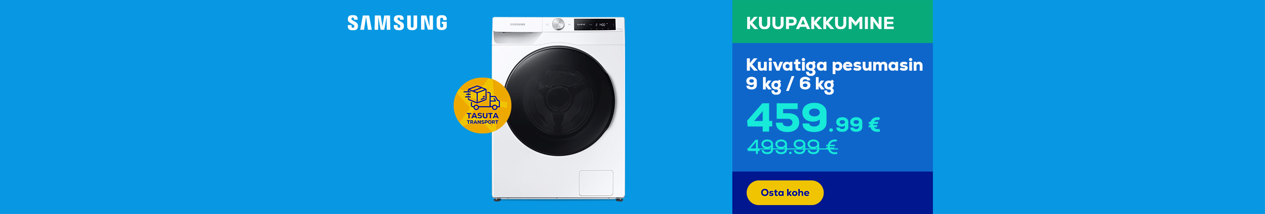 Washer-Dryer combo Samsung