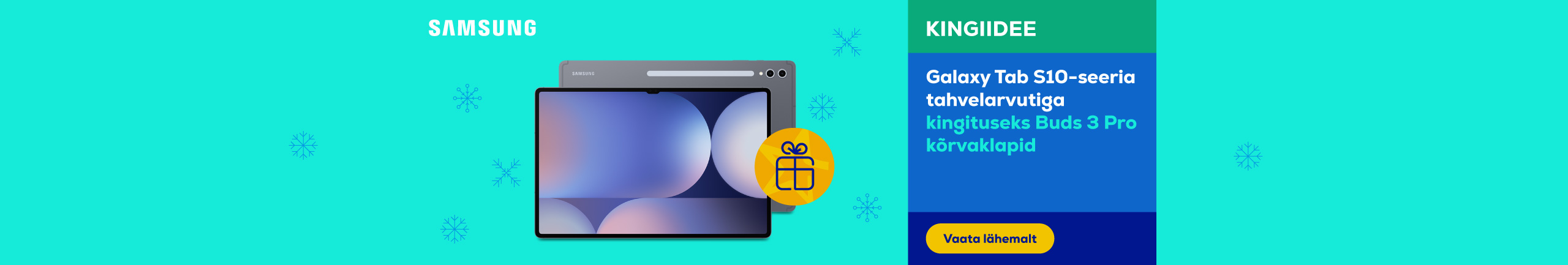 Buy a Samsung Galaxy S10+ or S10 Ultra tablet and get Buds 3 Pro as a gift!