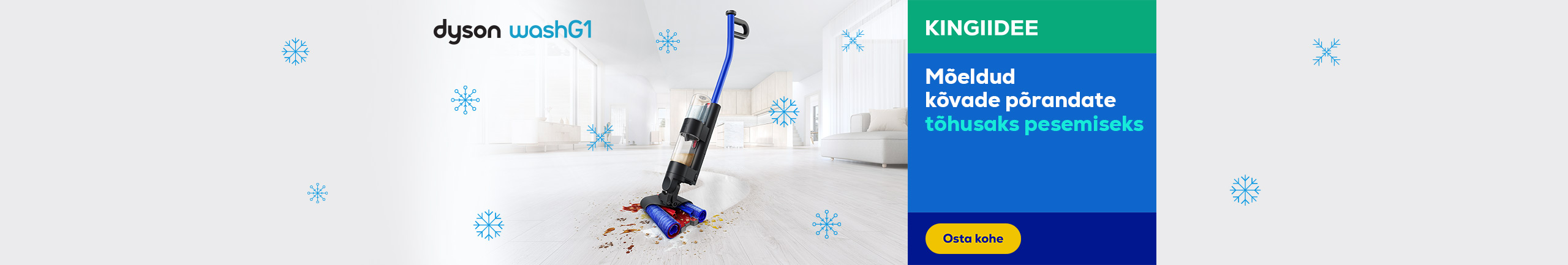 New Dyson G1 cordless vacuum cleaner