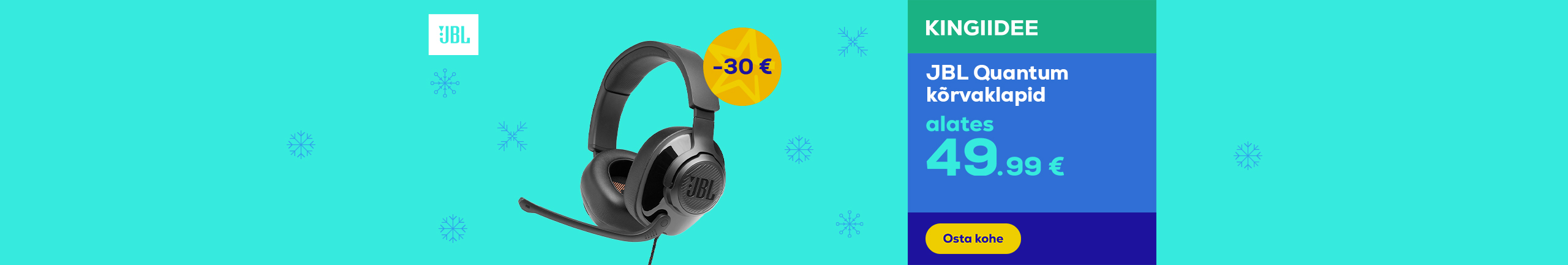 JBL Quantum headsets from 49,99 €