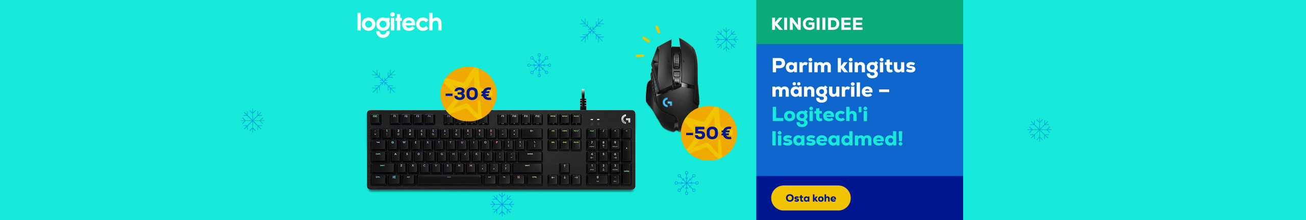 Logitech accessories for gamers!