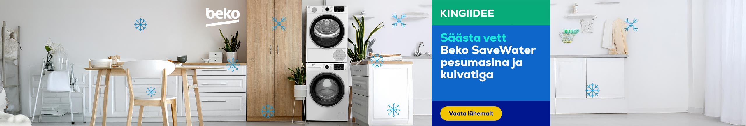 Discover the benefits of Beko SaveWater technology