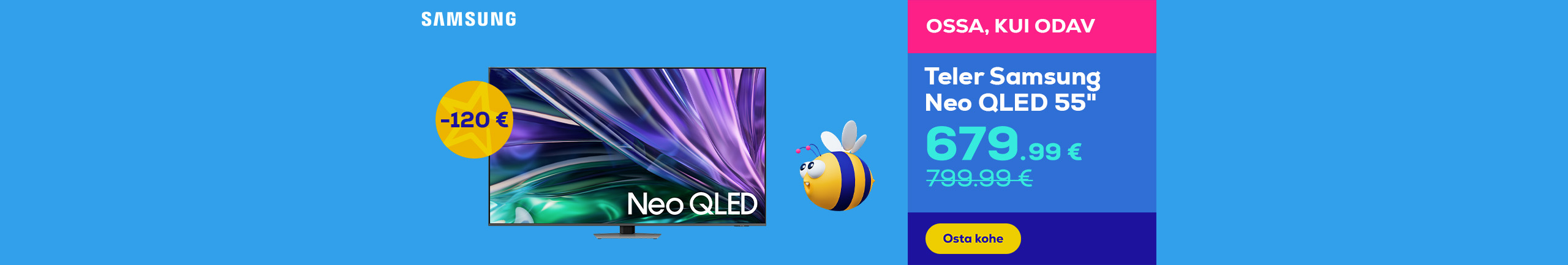 TV Samsung Neo QLED 55"