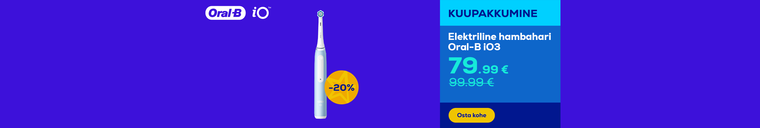 Electric toothbrush Oral-B