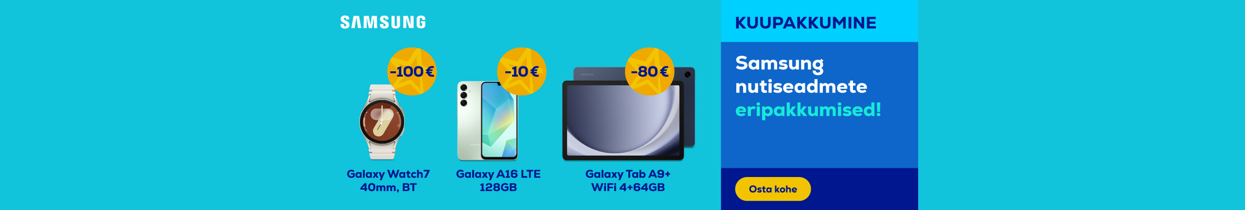 Special offers for Samsung smart-devices!