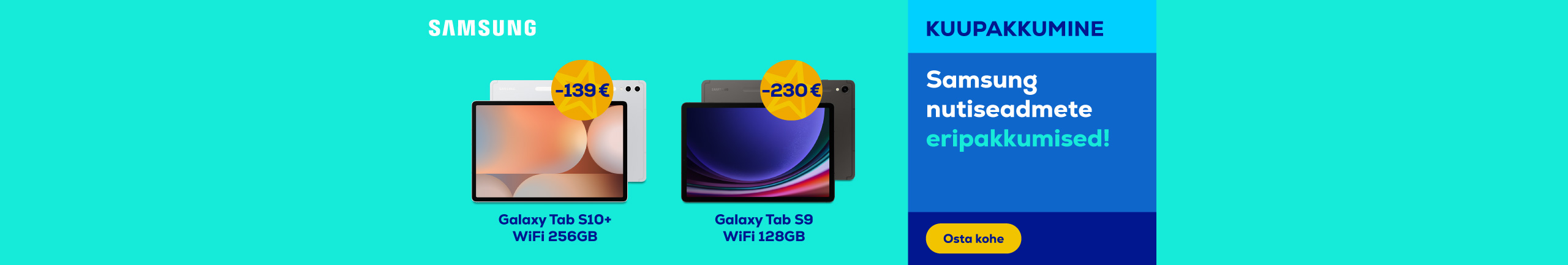 Special offers for Samsung smart-devices!