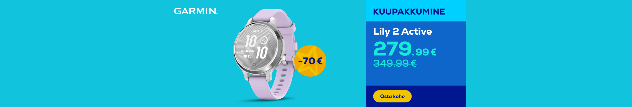 Special offers for Garmin smartwatches!