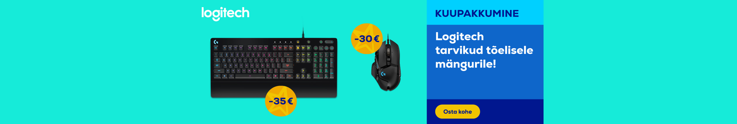 Logitech accessories for gamers!