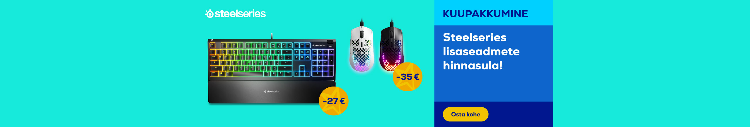 Steelseries accessories offers!