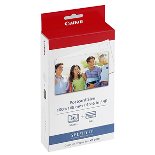 Canon Selphy CP1500 Loading Photo Paper & Installing The Paper