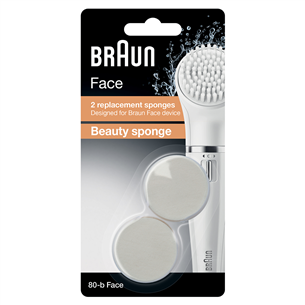 Facial Cleansing replacement brush heads Braun SE80-B