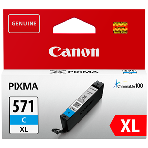 TIndikassett Canon CLI-571XL (tsüaan) 0332C001