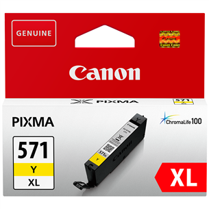 TIndikassett Canon CLI-571XL (kollane) 0334C001