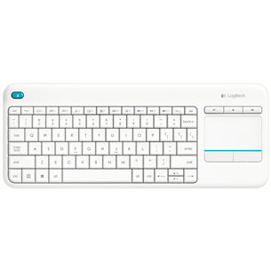 Logitech K400 Plus, SWE, белый - Беспроводная клавиатура 920-007142