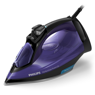 Philips PerfectCare, 2500 Вт, черный/фиолетовый - Паровой утюг GC3925/30