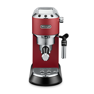 Delonghi Dedica pump, red/inox - Espresso machine EC685R