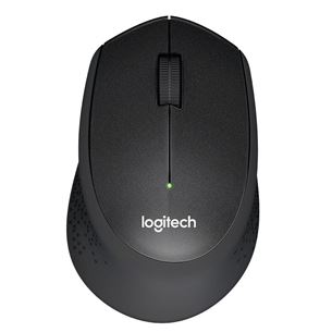 Logitech M330 Silent Plus, vaikne, must - Juhtmevaba optiline hiir 910-004909