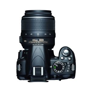Peegelkaamera D3100 + 18-55 mm VR objektiiv, Nikon