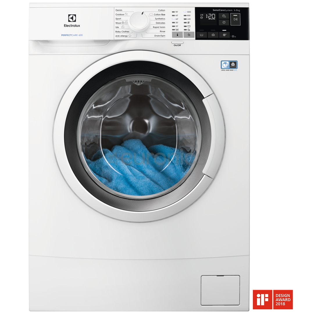 Washing machine Electrolux (7 kg), EW6S427W | Euronics