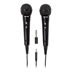 Thomson M135D, 3.5 mm, black - Two Dynamic Microphones 00131772