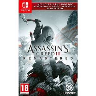Switch mäng Assassin's Creed III + Liberation Remastered SWAC3LIB