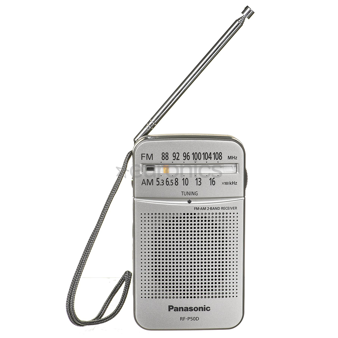 Pocket radio Panasonic RF-P50D, Euronics | RF-P50DEG-S