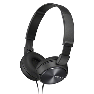 Sony ZX310, must - Kõrvapealsed kõrvaklapid MDRZX310APB.CE7