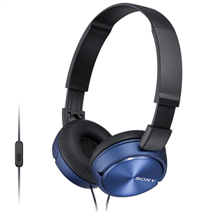 Sony ZX310, sinine - Kõrvapealsed kõrvaklapid MDRZX310APL.CE7