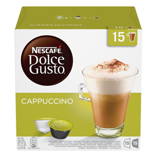 Nescafe Dolce Gusto Cappuccino, 15+15 порций - Кофейные капсулы 7613036303033