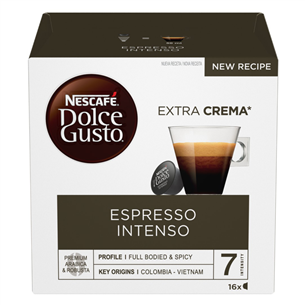 Nescafe Dolce Gusto, Espresso Intenso, 16 portions - Coffee capsules 7613031526406
