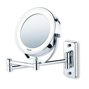 Beurer, diameter 11 cm, silver - Illuminated cosmetics mirror 584.10