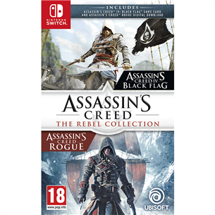 Switch mäng Assassin's Creed: Black Flag + Rogue SWAC