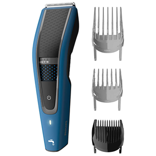 Philips 5000 Series, 0.5-28 mm, blue/black - Hairclipper + beard comb HC5612/15