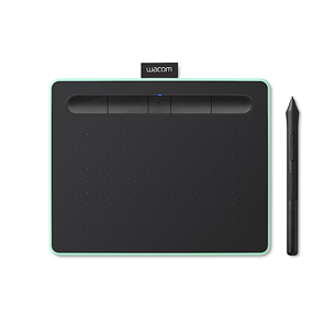 Wacom Intuos M Bluetooth, black/green - Digitizer Tablet CTL-6100WLE-N
