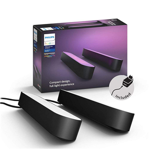 Philips Hue Play, White and Color Ambiance, 2 pcs, black - Smart Light Kit 915005733901