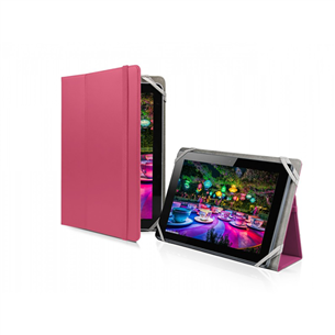 SBS, universal, 10'', pink - Tablet Case TABOOKU10P