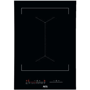 AEG, laius 36 cm, raamita, must - Integreeritav induktsioonpliidiplaat IKE42640KB