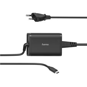 Sülearvuti vooluadapter Hama USB-C (65 W) 00200006