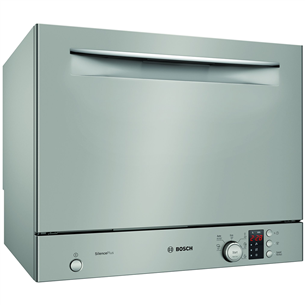 Bosch, 6 place settings, inox - Compact Dishwasher SKS62E38EU