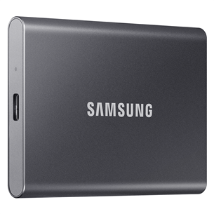 Samsung T7, 500 ГБ, USB 3.2, серый - Внешний накопитель SSD MU-PC500T/WW