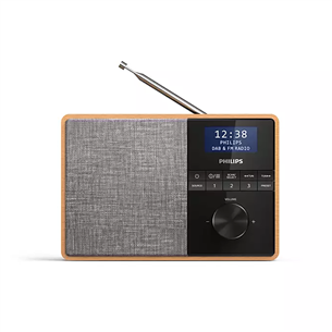 Philips TAR5505, DAB+, FM, Bluetooth, timer, brown - Kitchen radio TAR5505/10