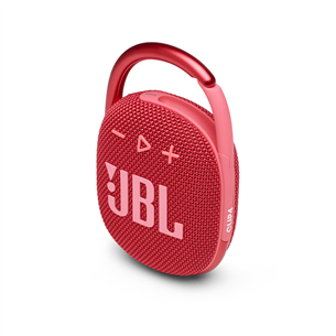 JBL Clip 4, punane - Kaasaskantav juhtmevaba kõlar JBLCLIP4RED