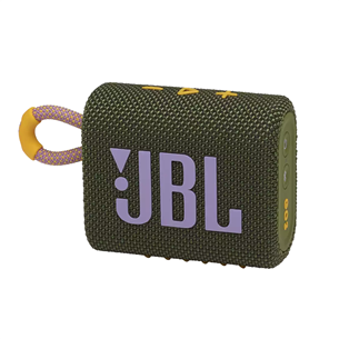 JBL GO 3, roheline - Kaasaskantav juhtmevaba kõlar JBLGO3GRN