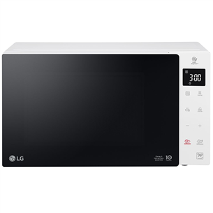 LG, 23 L, 1150 W, white/black - Microwave Oven MS23NECBW