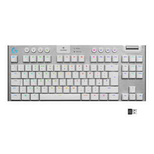 Logitech G915 TKL Tactile, SWE, valge - Mehaaniline klaviatuur 920-009663