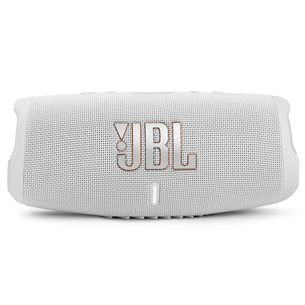 JBL Charge 5, valge - Kaasaskantav juhtmevaba kõlar JBLCHARGE5WHT